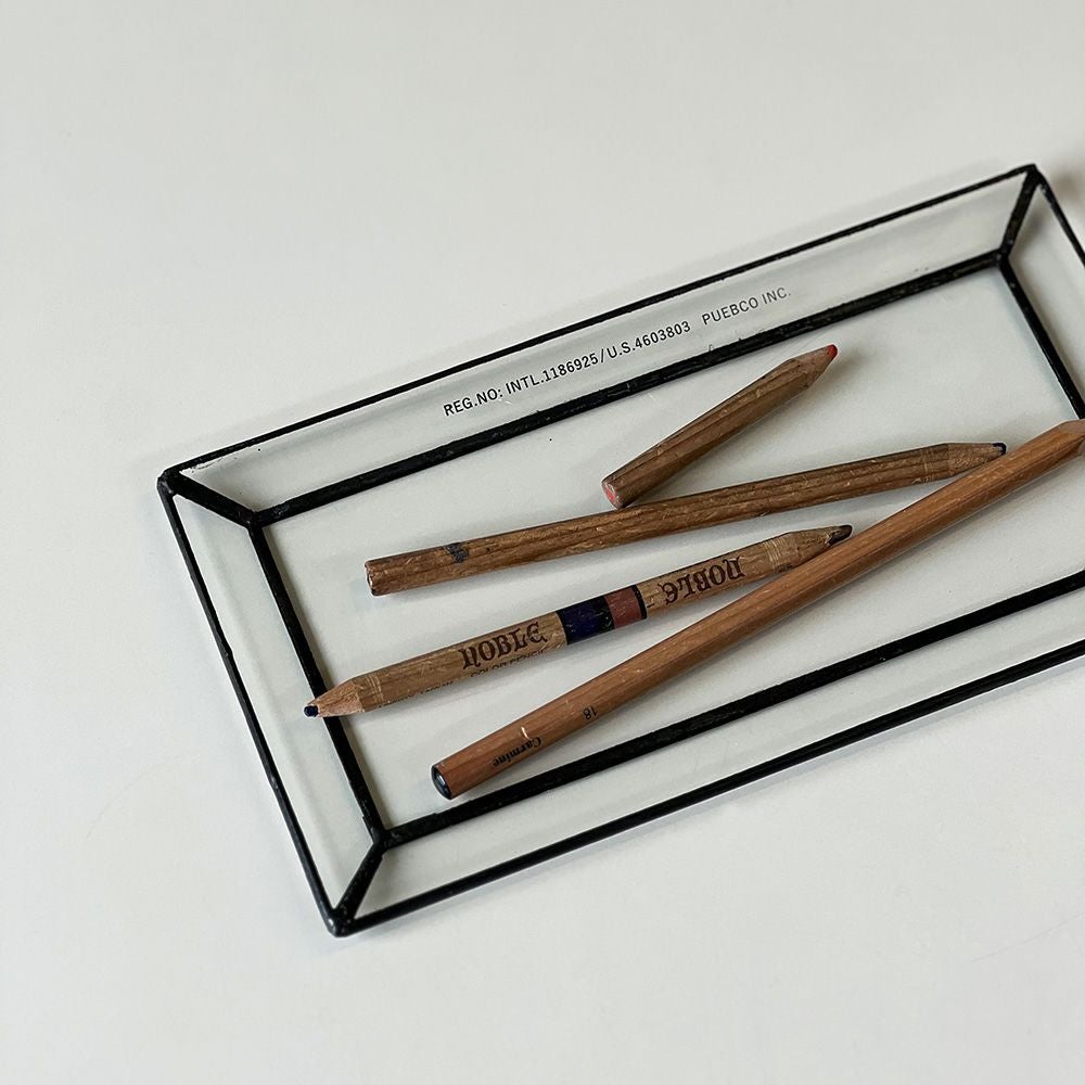 レア　ヴィンテージ　ステンドトレイ STAINED GLASS TRAY/ステンドグラストレイ | フレックスギャラリー
