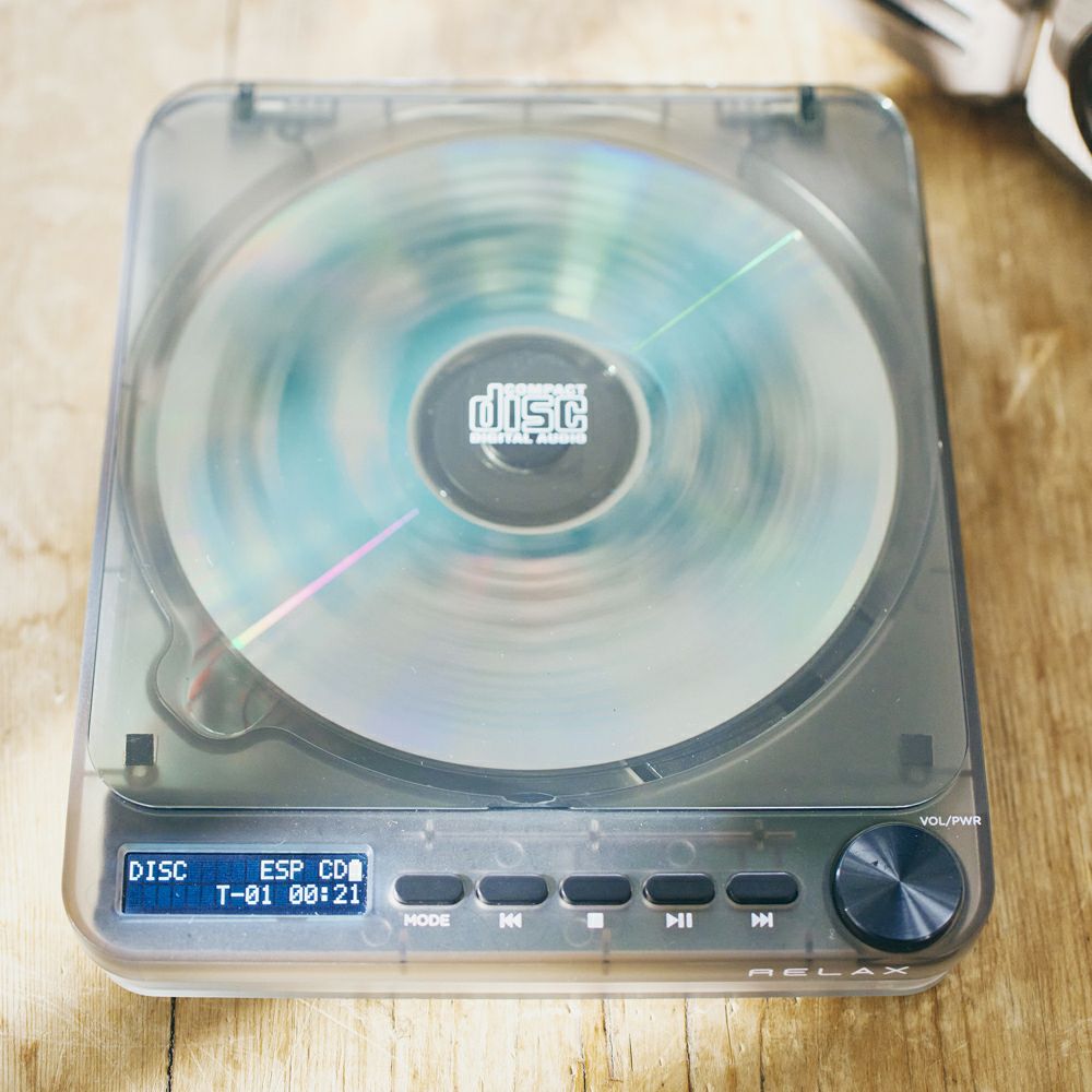 【新品】RE-D9X02 PIXEL TUNES CDプレーヤー ウォームグレー RELAX PIXEL TUNES /リラックスピクセルチューンズ | フレックスギャラリー
