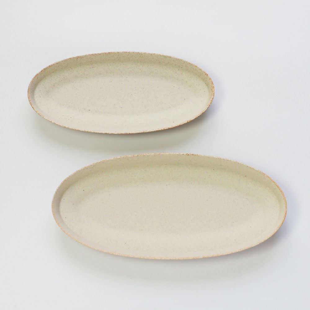 Eazy Serve Porcelain 盛りやすい器- 長皿 - OVAL PLATE | フレックス