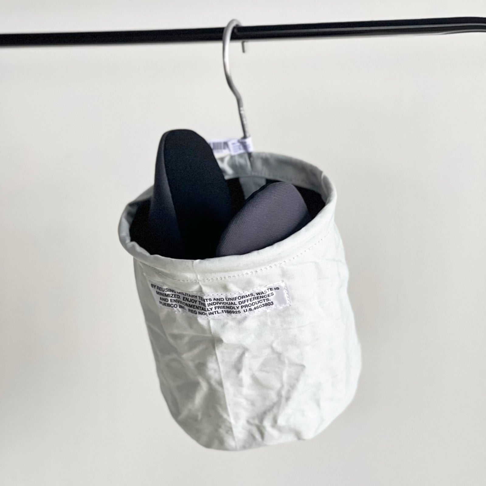 VINTAGE MATERIAL HOOK BASKET/フック付きバスケット | フレックス